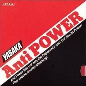 TERBARU - Karet tenismeja Yasaka Anti Power