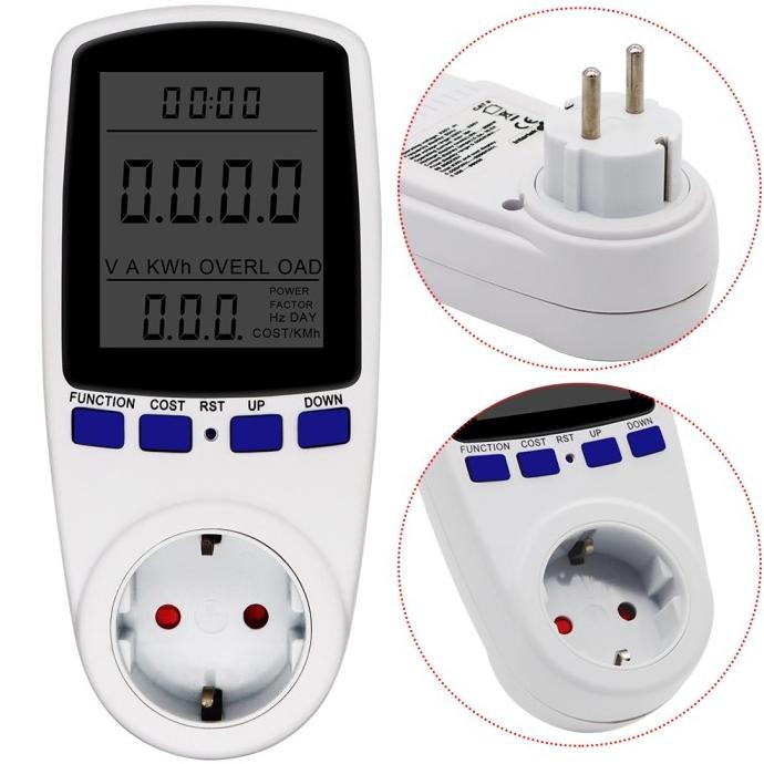 Sale Watt Meter Ac Digital Volt Pemakaian Kwh Daya Energy Meter