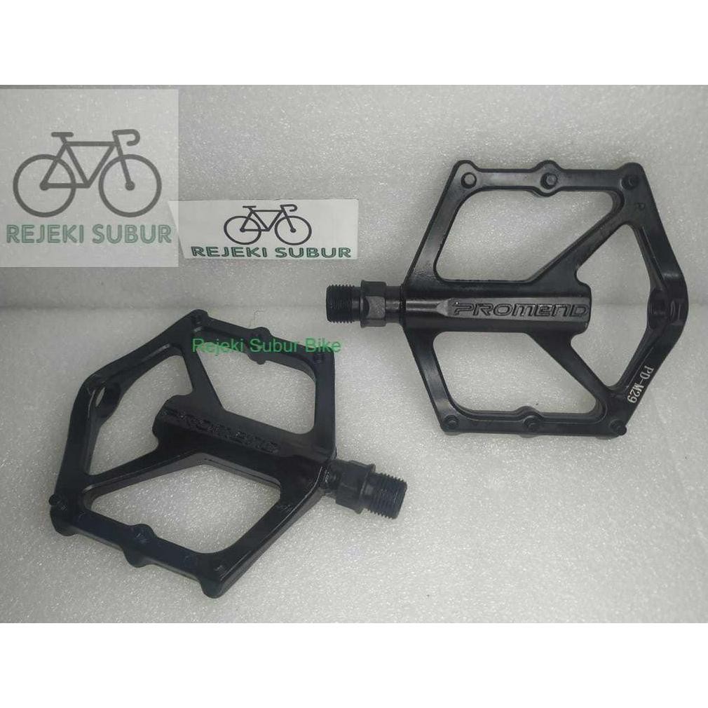 Best Seller Obral Pedal Sealed Bearing Promend Hitam Alloy Sepeda As Besar Mtb Seli Terlaris
