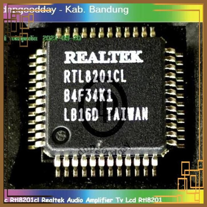 [DNP] Ic Rtl8201cl Realtek Audio Amplifier Tv Lcd Rtl8201