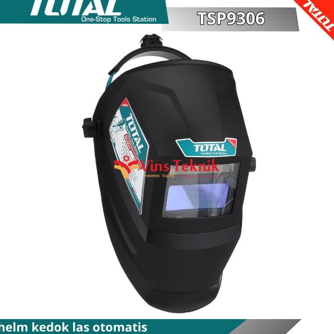 Auto Darkening Welding Helmet Total Tsp9306 Helm Kedok Las Otomatis New Stok