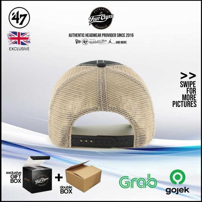 [ORIGINAL] Anaheim Ducks Vintage Trucker Clean Up | Topi 47