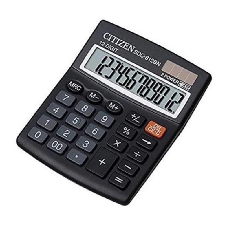 

rt-69 CITI.ZEN SDC-812BN - Kalkulator Meja SDC 812 BN Murah