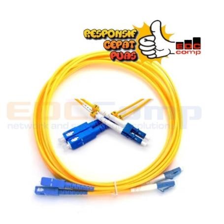Patch Cord Fiber Optic Sc/Upc-Lc/Upc Single Mode 1M Duplex
