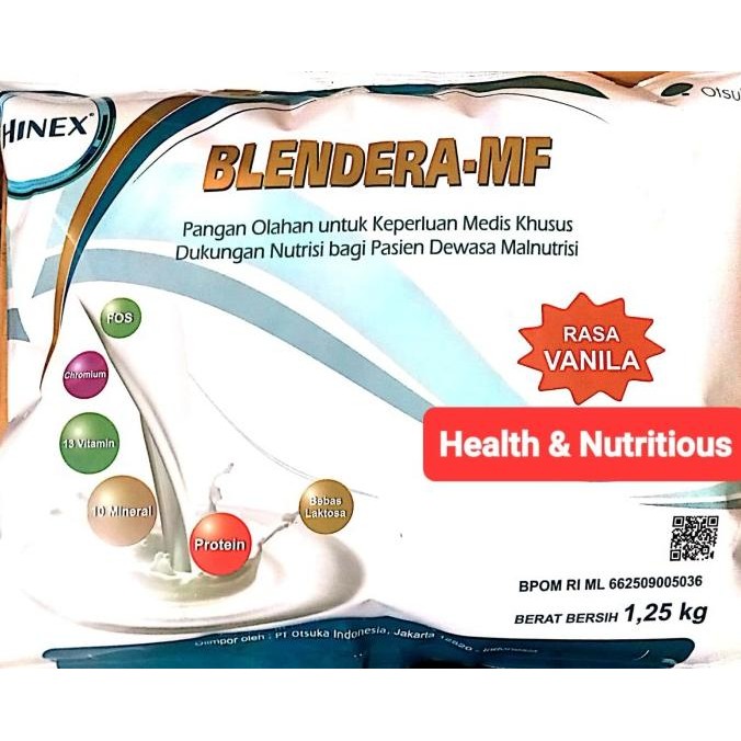 

TERBARU! SUSU BLENDERA MF SOYA/KEDELAI MCT TINGGI PROTEIN HM