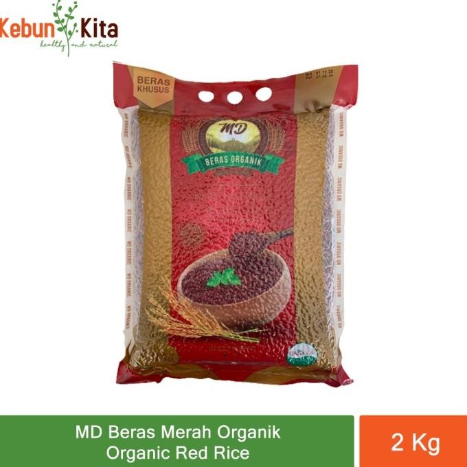

MD Organic Red Rice - Beras Merah Organik 2 Kg
