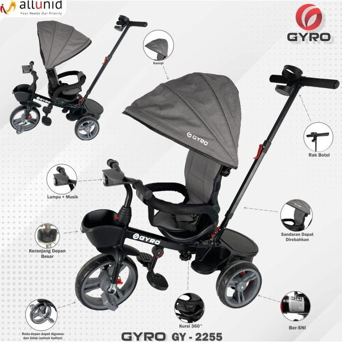 Sepeda Stroler Anak GYRO 2255 TD