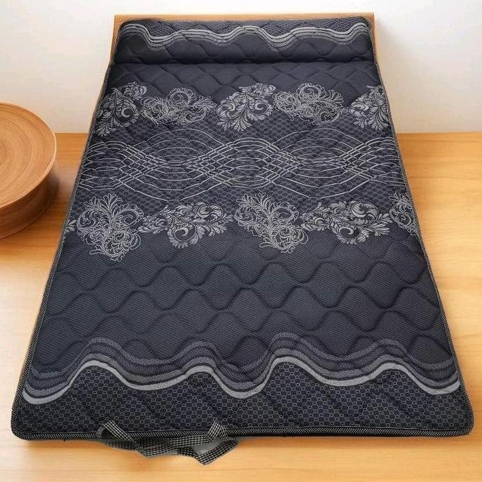 Kasur busa Lipat kain springbed Ukuran 120x190 5cm - Furniture Praktis cowok Tidur Camping matras mu