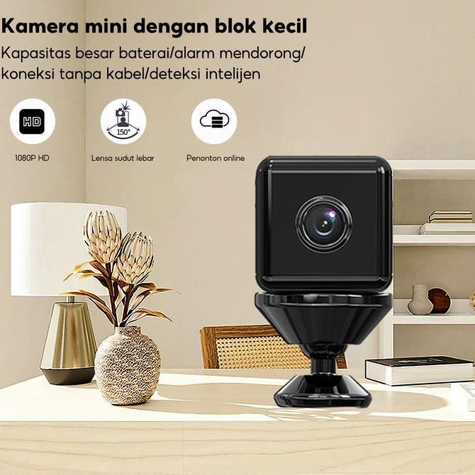Bohlam Kamera Mini X6 Cctv Wifi Smart Camera Hd 1080P Kamera Cctv Jarak Jauh Lewat Co