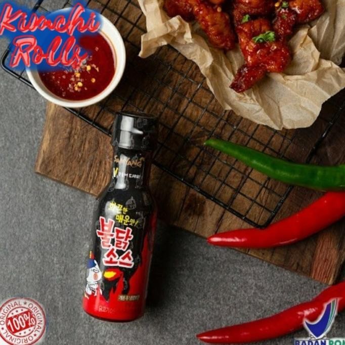 

Samyang Buldak Hot Chicken Flavour Sauce Pedas 200 Ml Halal