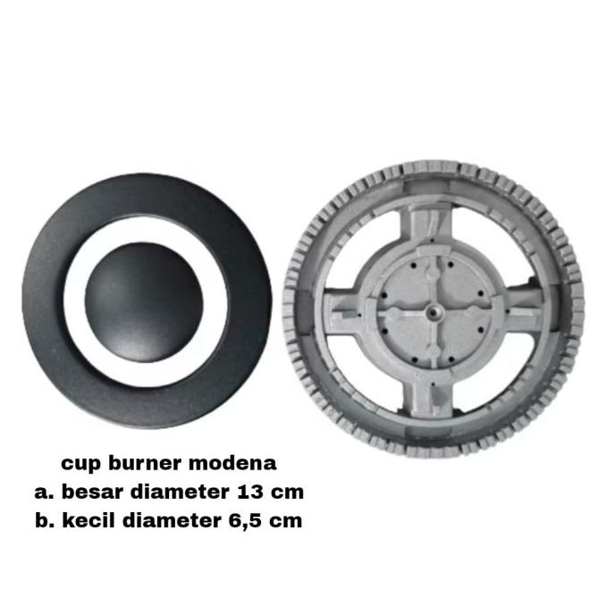 Promo cup burner kompor gas tanam modena -burner modena COD