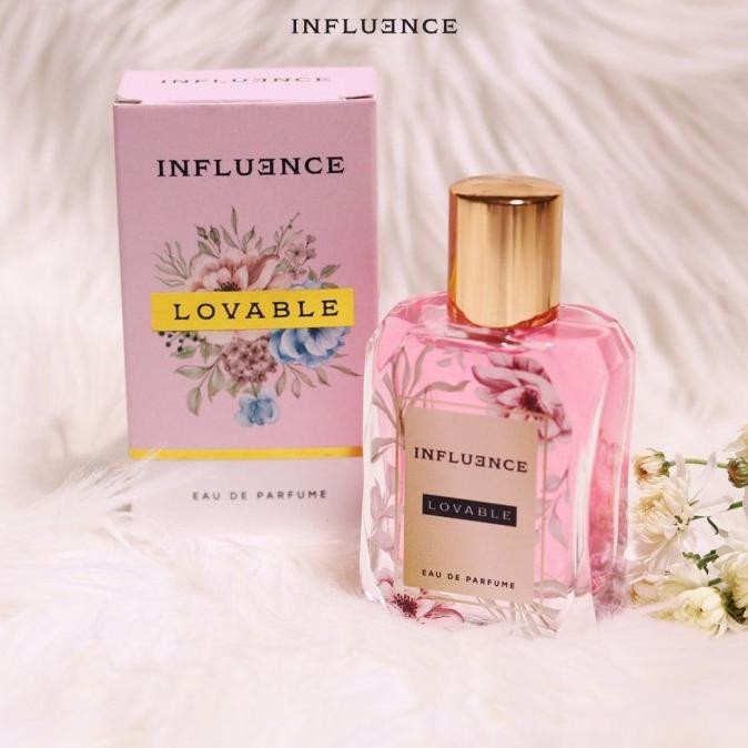 Jual Murah Parfum Wanita Influence Lovable Tahan Lama Original 100% Minyak Wangi Terlaris..