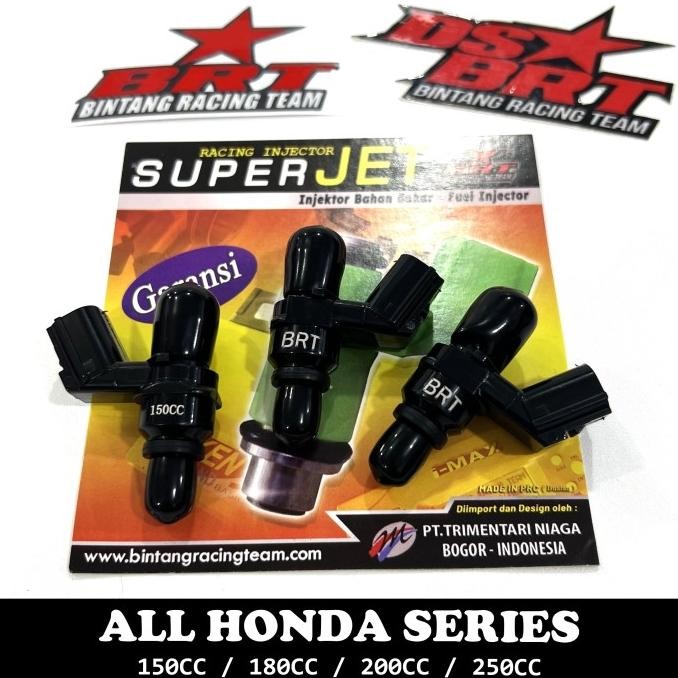 INJEKTOR BRT 150 180 200 250cc HONDA CRF VARIO BEAT GENIO SCOOPY VESPA ASLI