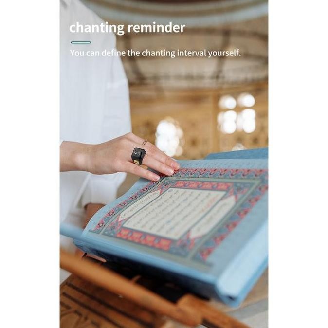 Grosir Ziker Ring Smart Digital Tasbih Aluminum Alloy Smart Prayer Tasbih Digital With Termasuk Box 