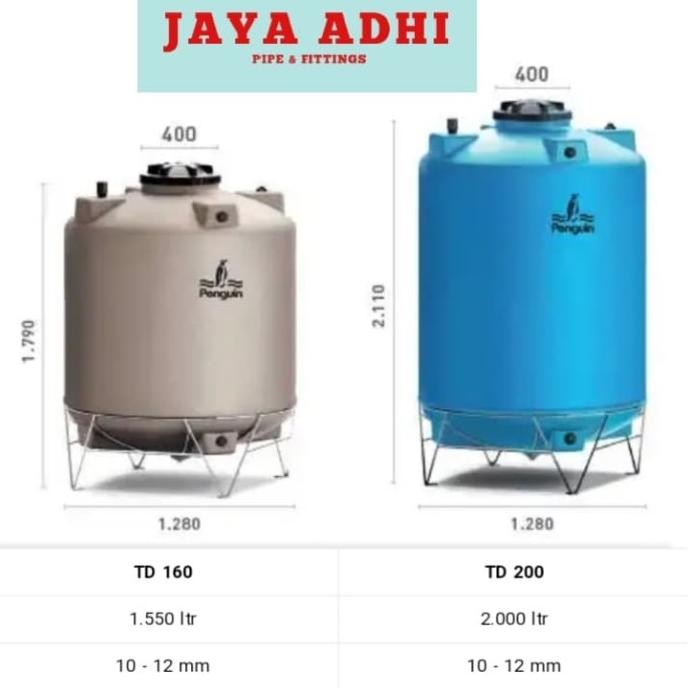 Spesial Tandon Total Drain Penguin Td - 200