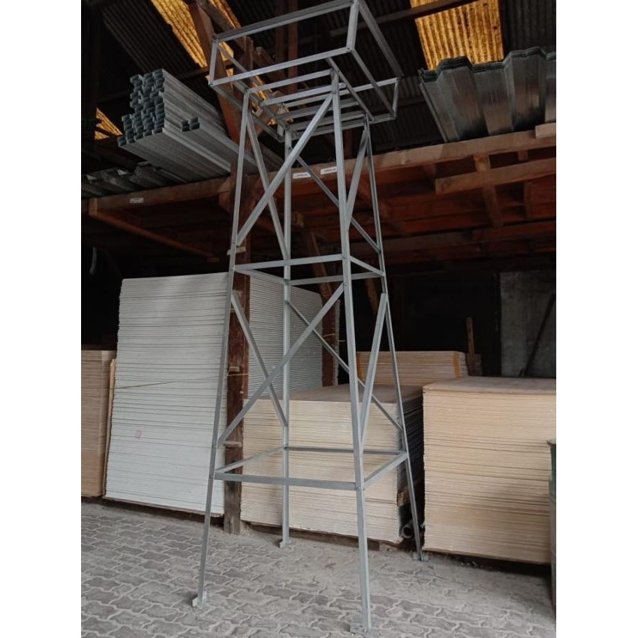 Diskon Tiang Menara Toren Tangki Air 500 Liter T. 1 Meter