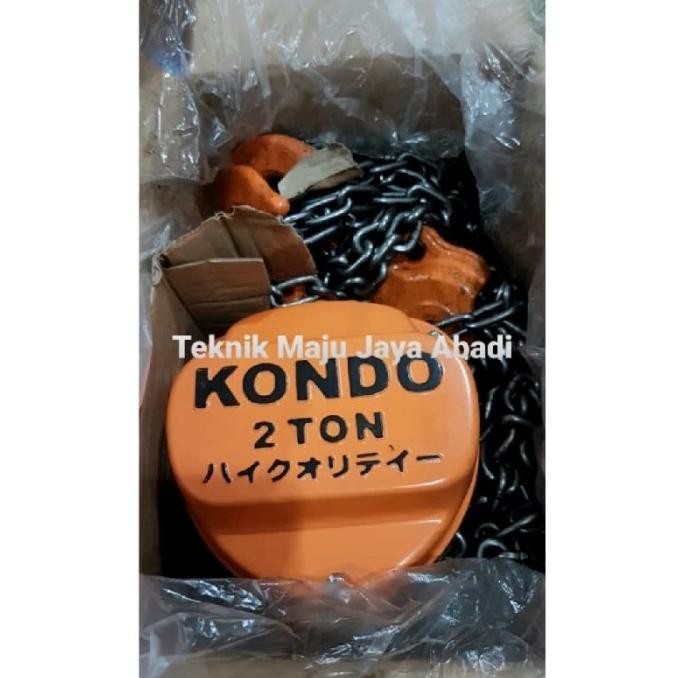 KONDO Chain Block / Takel 2Ton x 5meter