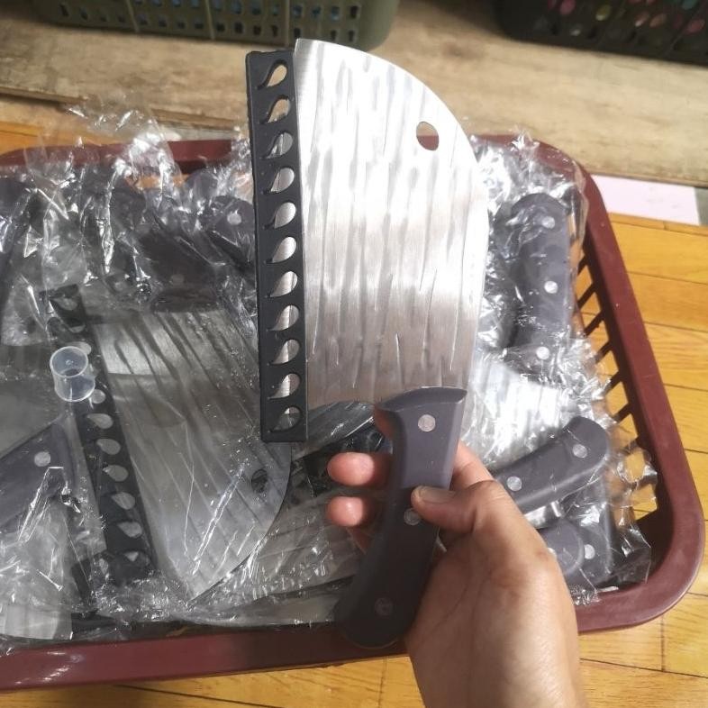 An85 PISAU DAGING KOKI GOLOK POTONG DAGING AYAM IKAN SUPER TAJAM KNIFE Hemat