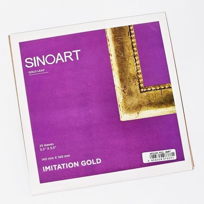 Sinoart Gold Leaf Foil Imitation Kertas Emas Lembaran murah