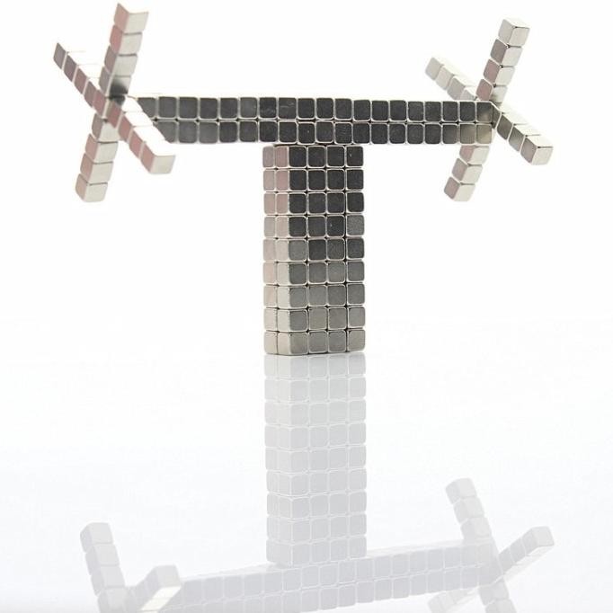 Magnet Neocube 216pcs Block Toys Neodymium 4mm/3mm Kotak Kubus Bulat untuk DIY Prakarya Games murah