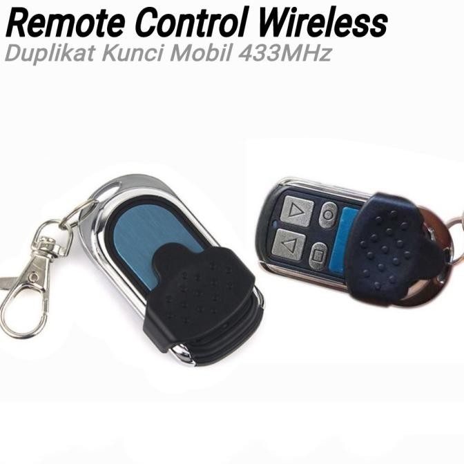 Wireless Remote 4 Tombol 433MHz Duplikat Remot Mobil Universal murah