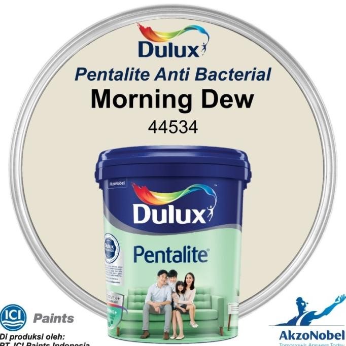 CAT DULUX PENTALITE 2.5 LT - MORNING DEW 44534 murah