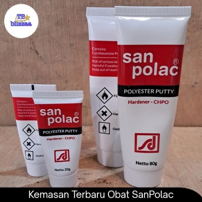 Obat Sanpolac 1kg / Obat Sanpolac 4kg Hardener Sanpolac 1kg / 4kg Obat murah