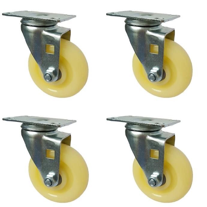 Roda Troli / Trolley / Nylon Nilon 4 Inch Hidup Ranger Germany (1 Set) New Stok