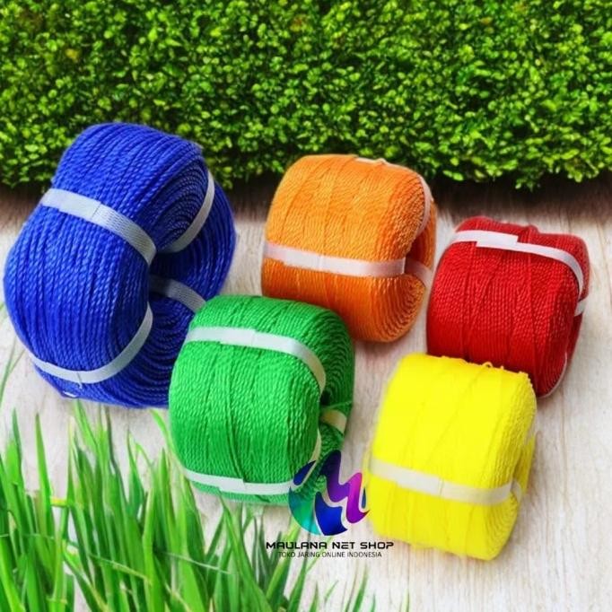 

Tali Tambang Plastik Pe 8Mm Panjang 200M - 1 Rol New Stok