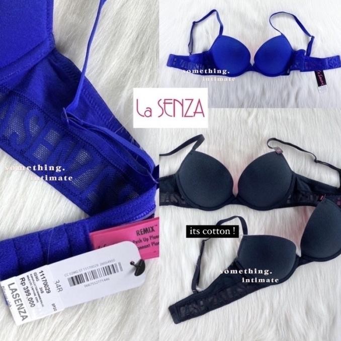 Jual, Lasenza Remix Block Mesh Cotton Bra Branded Jastip Bh La Senza Sale