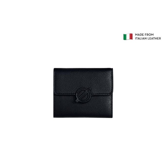Dompet Wanita Kulit Asli Rounn Small Flap Wallet