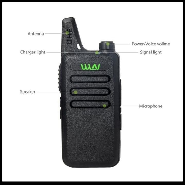 Ht Wlan Kd-C1 Frekuensi Uhf 400-470 Radio Ht Wlan Uhf