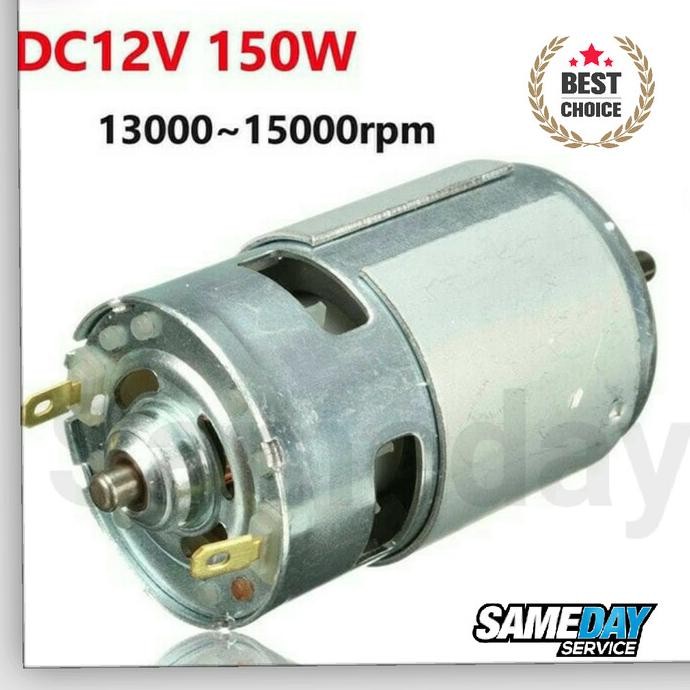 Terlaris Dinamo Dc 12V 150W 13000 - 15000Rpm Motor 775 High Speed Large Torque