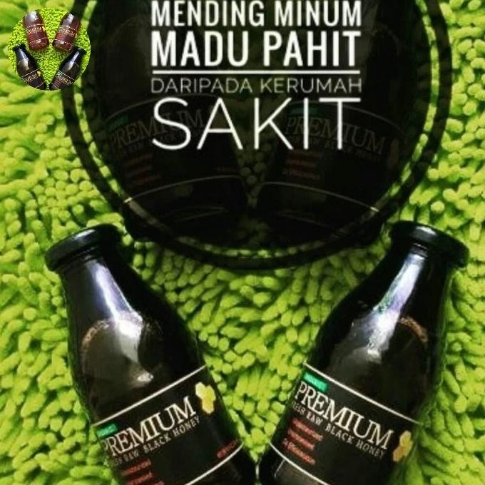 

PREMIUM Fresh Raw Black Honey ( Madu Hitam Hutan Organik) PRAM