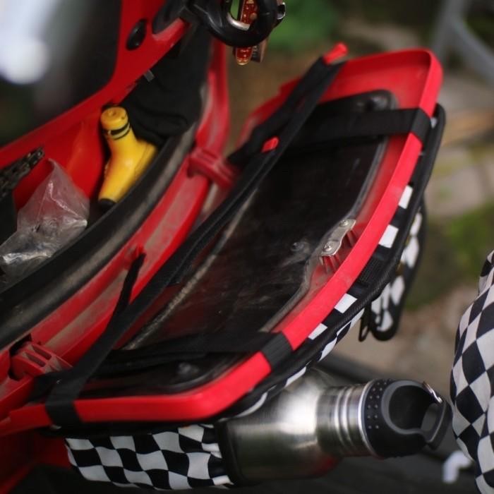 Tas Vespa Tas Bagasi Vespa Medium Slim Supersoda Scooter Original Dan Terpercaya