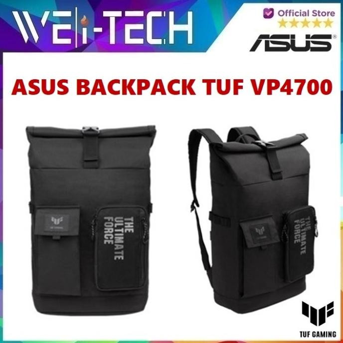 Tas Laptop ASUS TUF Gaming Backpack Ransel