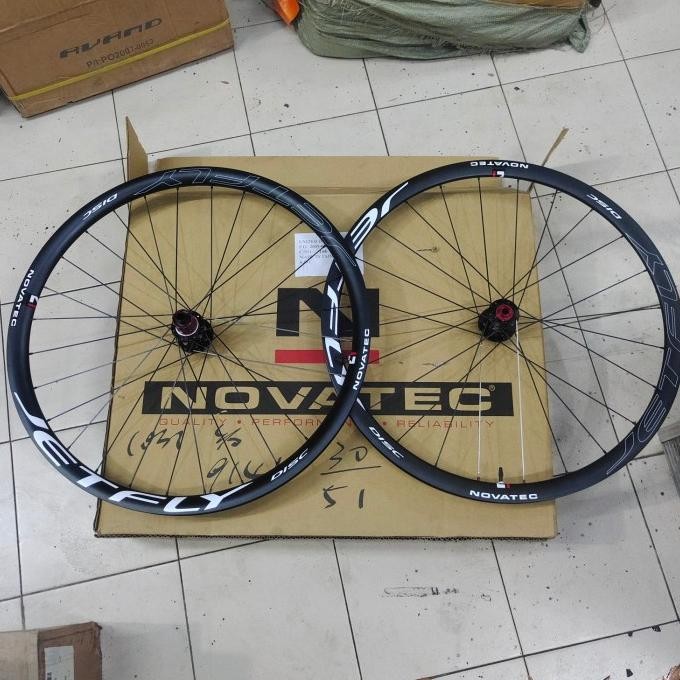 WHEELSET ALLOY NOVATEC JETFLY DISC BRAKE TA .