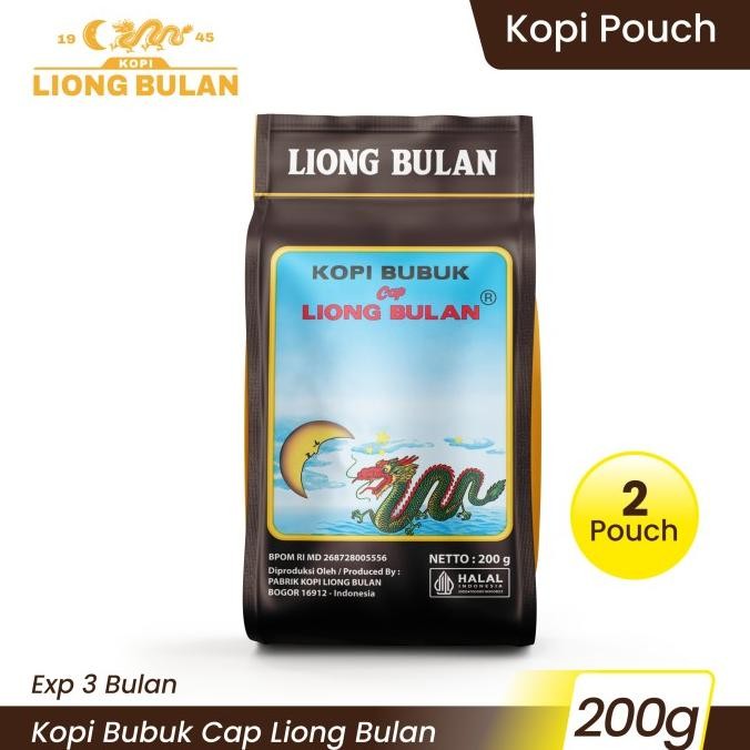 

Kopi LIONG BULAN 200 GR (Isi 2 Pcs) Tanpa Gula