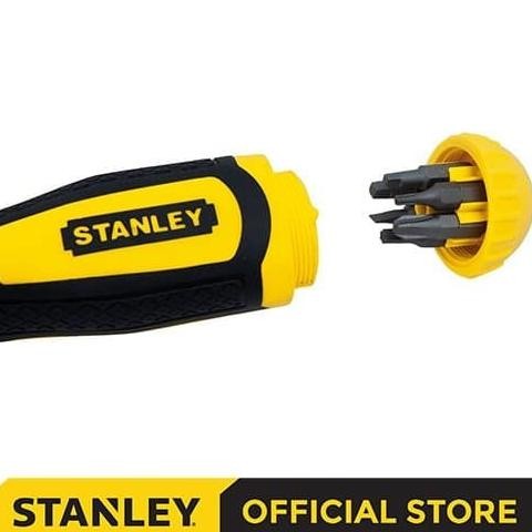 Sale Stanley Racheting Multi Bit Screwdriver Stht68010-8 10Pcs