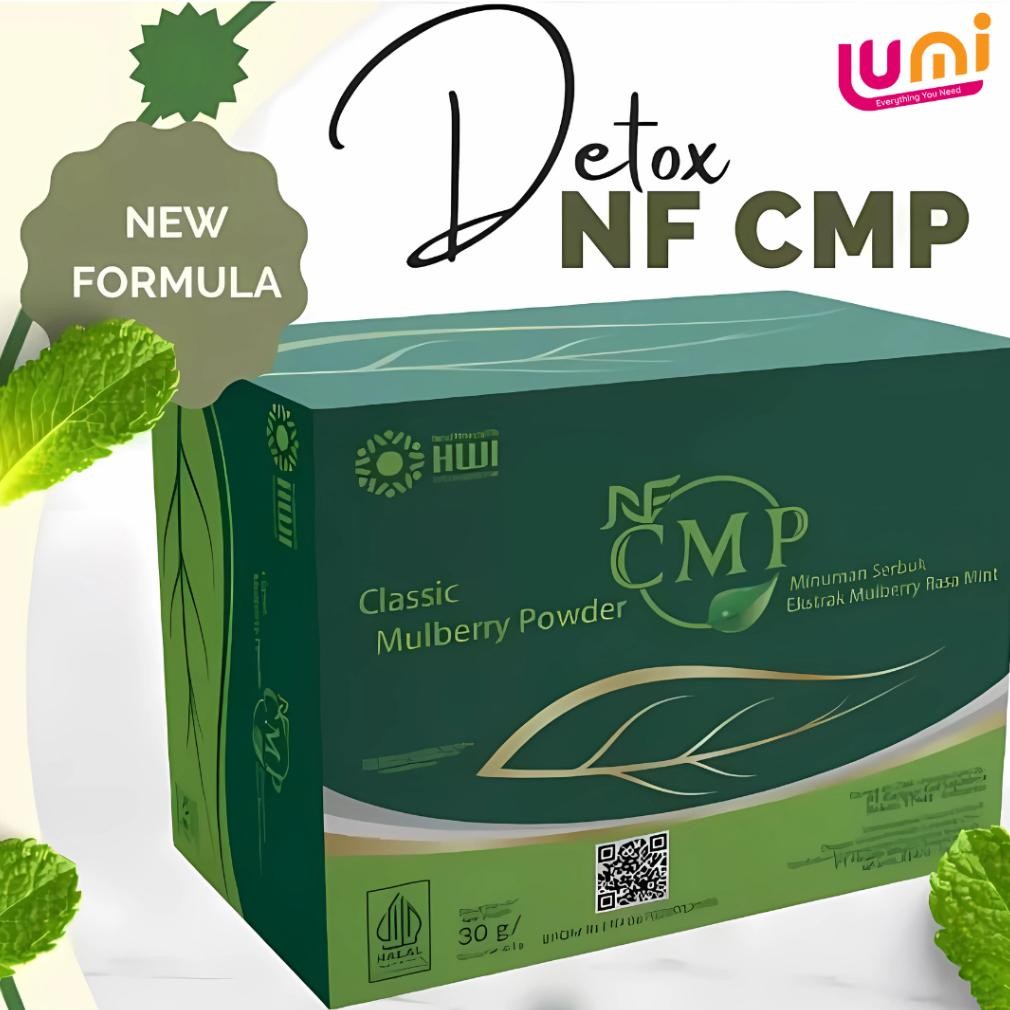 Cmp Chlorophyll Mint Powder Original Hwi Bubuk Minuman Obat Pelangsing Badan Serbuk Minuman Perawata
