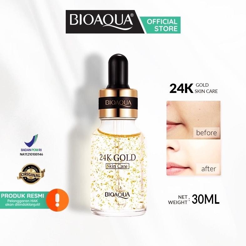 Serum Wajah Bioaqua 24K Gold Serum Skin Care