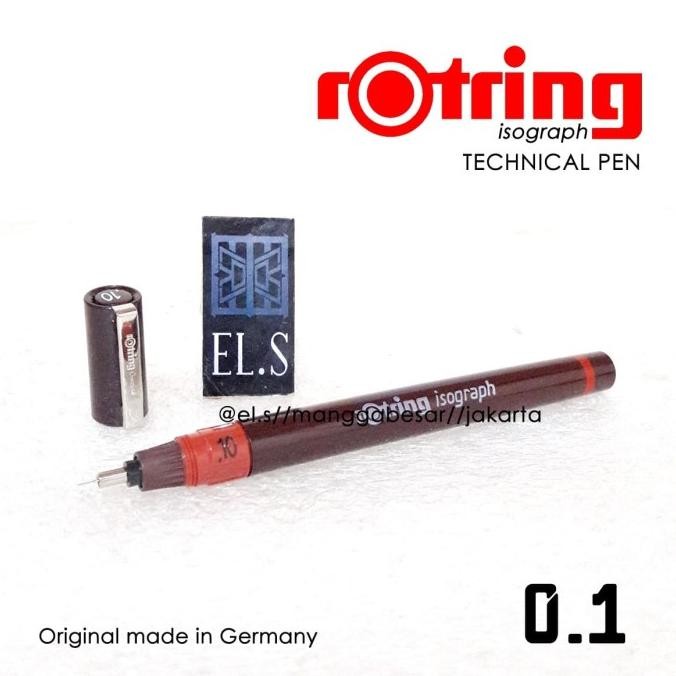 

ROTRING ISOGRAPH 0.1 TECHNICAL PEN