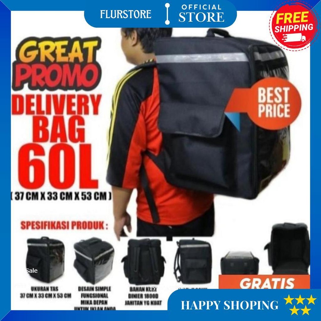 [Promo] Tas Delivery / Tas Kurir / Tas Punggung / Tas Cargo