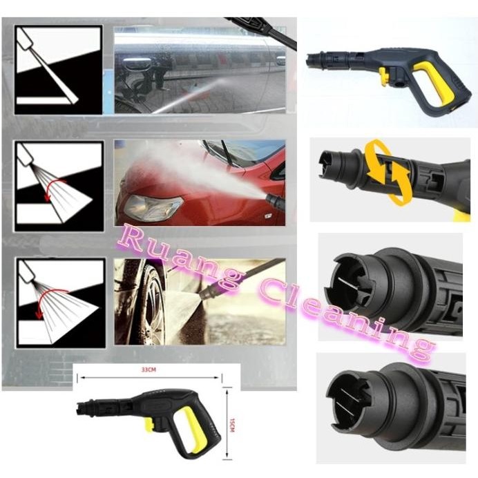 Tembakan AC Short Gun for Jet Cleaner Krisbow 10100229 murah