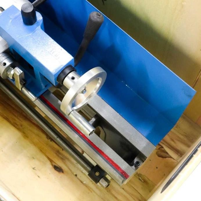 ELMAZHGANG Mesin Bubut Mini Lathe Wood Metalworking 550W - CJ0618 murah