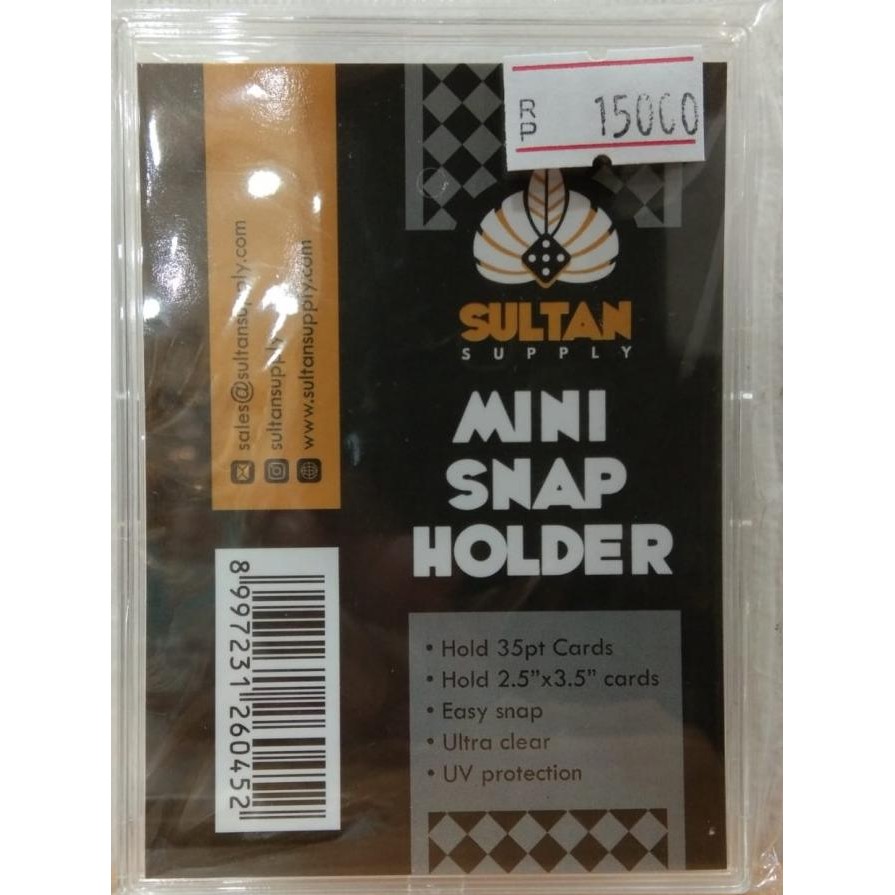 

Sultan Mini Snap Card Holder