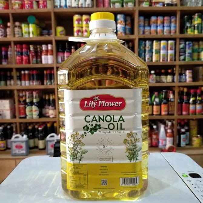

Lily Flower Canola Oil/ Minyak Kanola 5liter murah