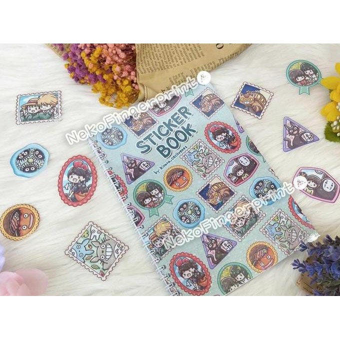 

Ghibli Die-Cut Glitter Stickers SET murah