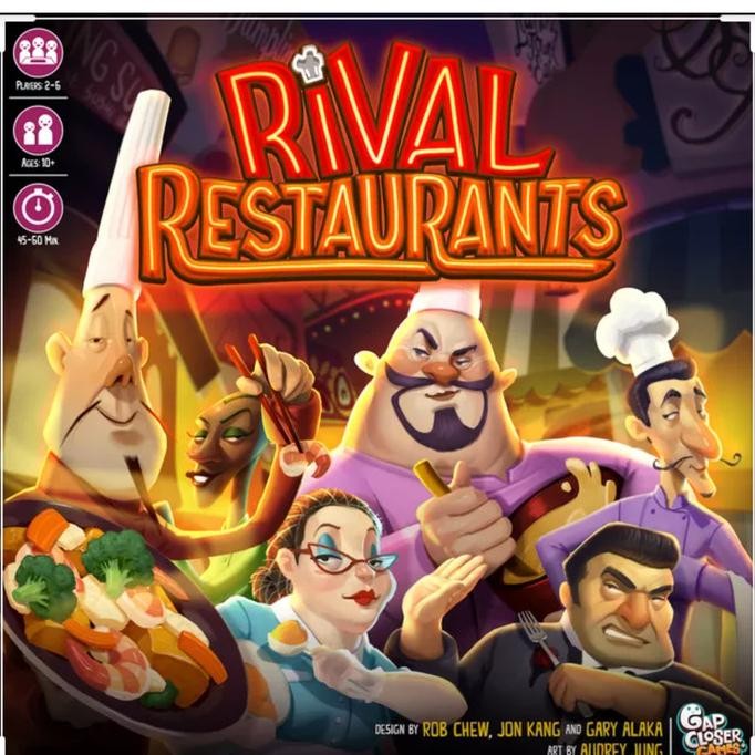 TERBARU Rival Restaurants Board Game