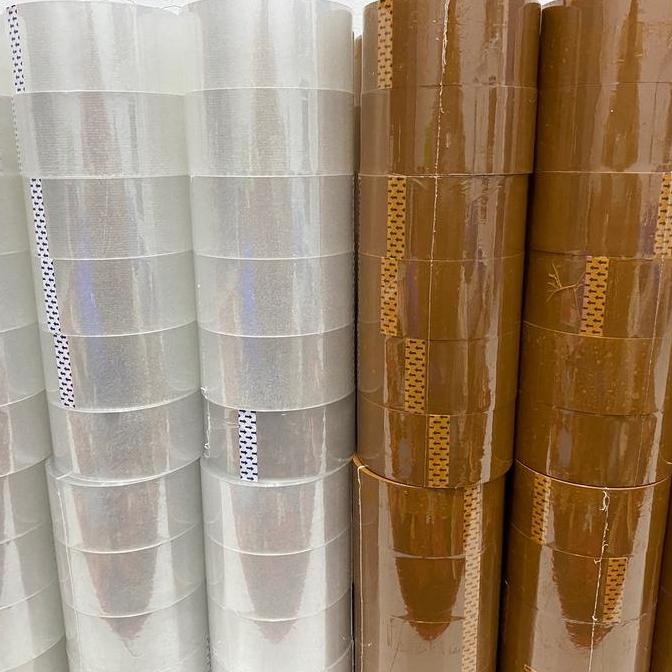 

Lakban (6 PCS) ECO 90 yard x 45 mm isolasi 2 inch murah